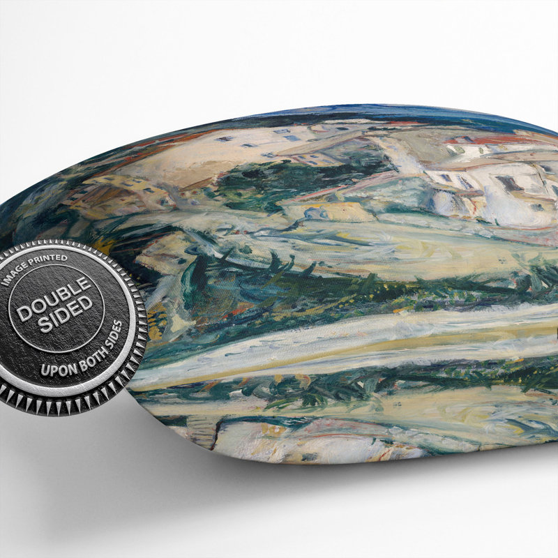 View of Cagnes Scatter Cushion, 40cm H x 40cm W x 15cm D