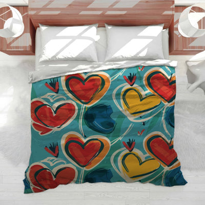 Édredon Hearts Love