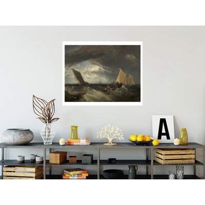 The Junction of the Thames and the Medway by Joseph Mallord William Turner - Giclee Print
