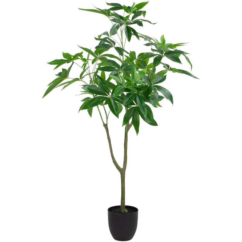 4'' Faux Money Tree Tree in Pot