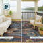 Tapis floral intérieur / extérieur lavable à la machine Chantille ACN2498-657913346-657913352