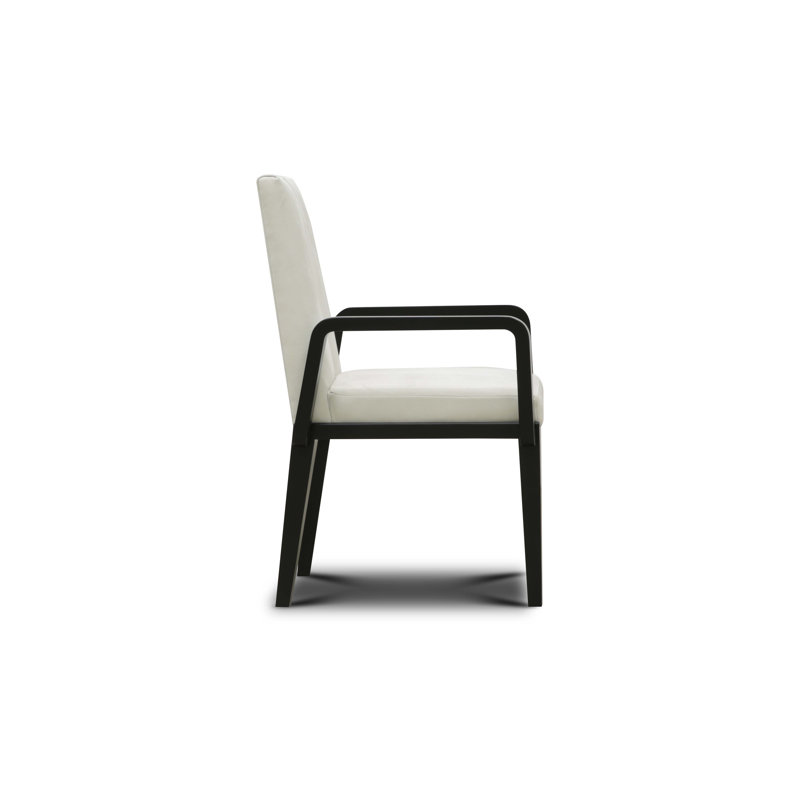 Flute Leather Armchair