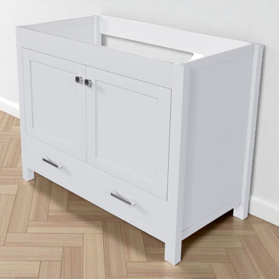 42" Single Bathroom Vanity Base