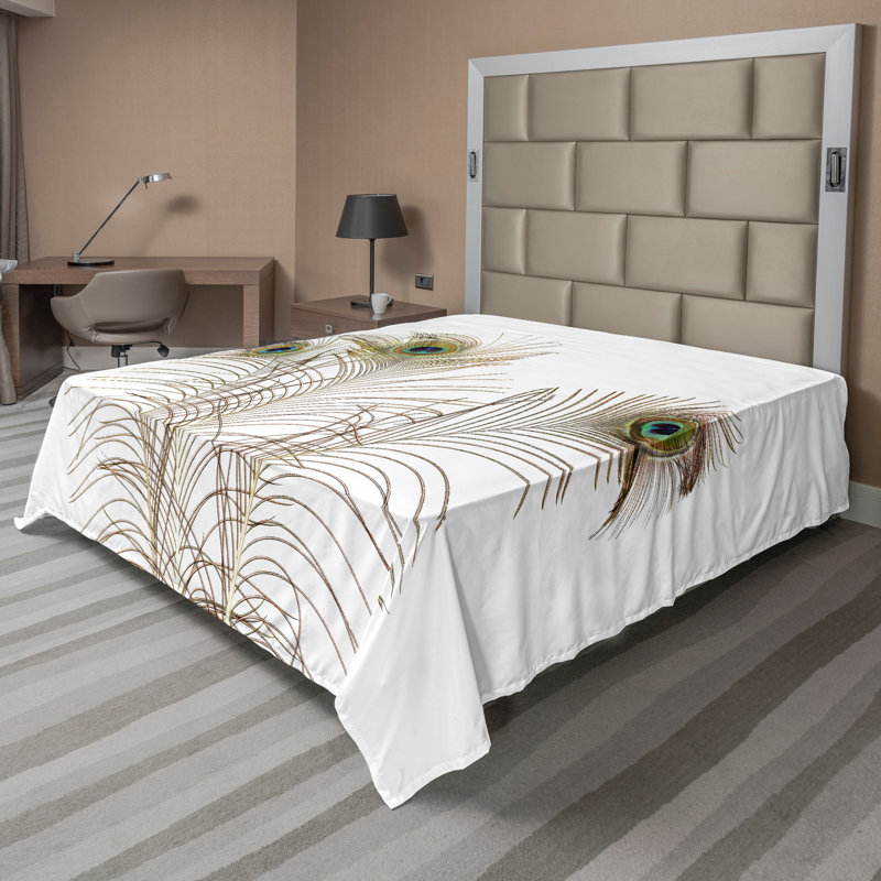 Drap plat Ambesonne, Drap plat pour lit double