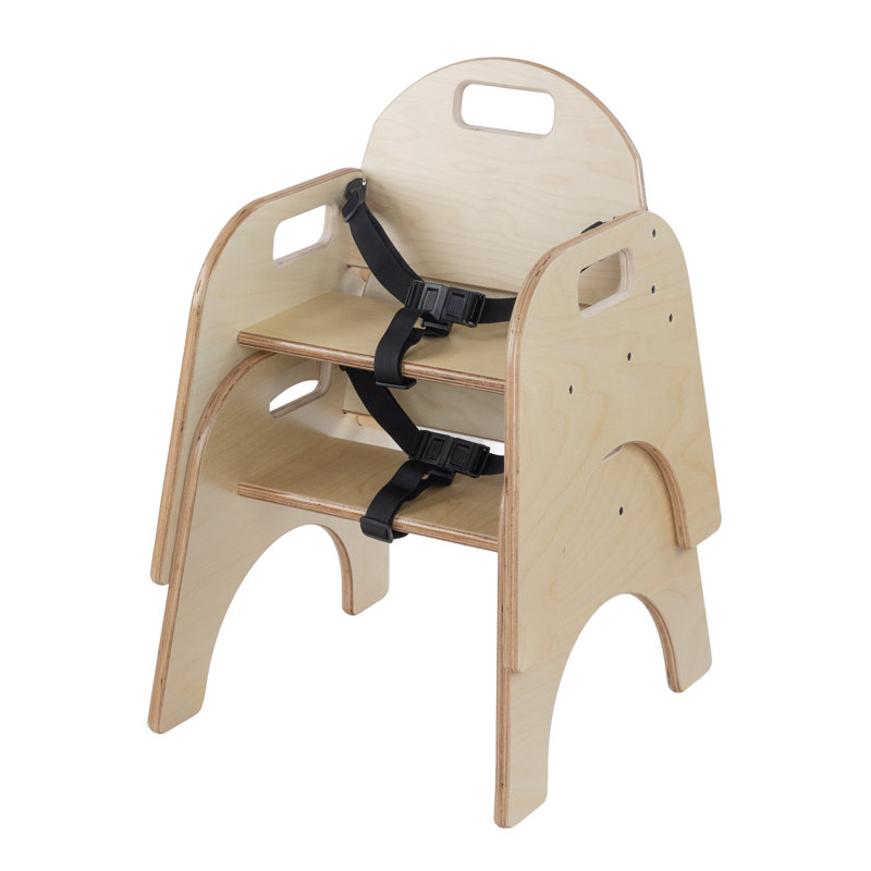 Woodie Chair Carton, Includes Belt Strap, 9", Baltic Birch Wood