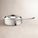 D3 Stainless Steel Saute Pan with Lid