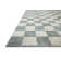 Tapis bleu / ivoire Calvin