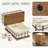 Baobab Workshop Wood and Wire Baskets Set, Bathroom Basket Storage-1743386135