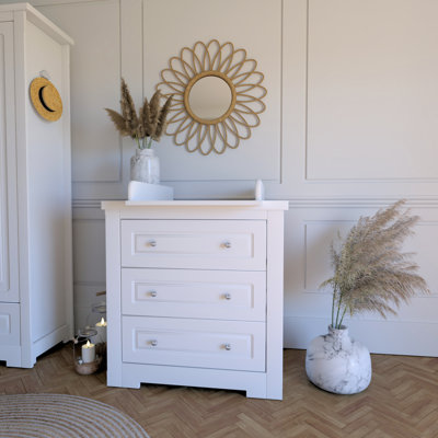 Beedle Changing Table Dresser with Drawers