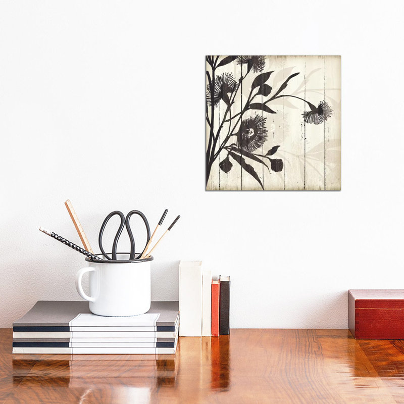 Shadow On Wood II by PI Studio - Wrapped Canvas Painting, 30.48 cm H x 30.48 cm W