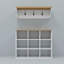 Ensemble de portemanteaux 4 en 1 avec porte-chaussures Hall Tree