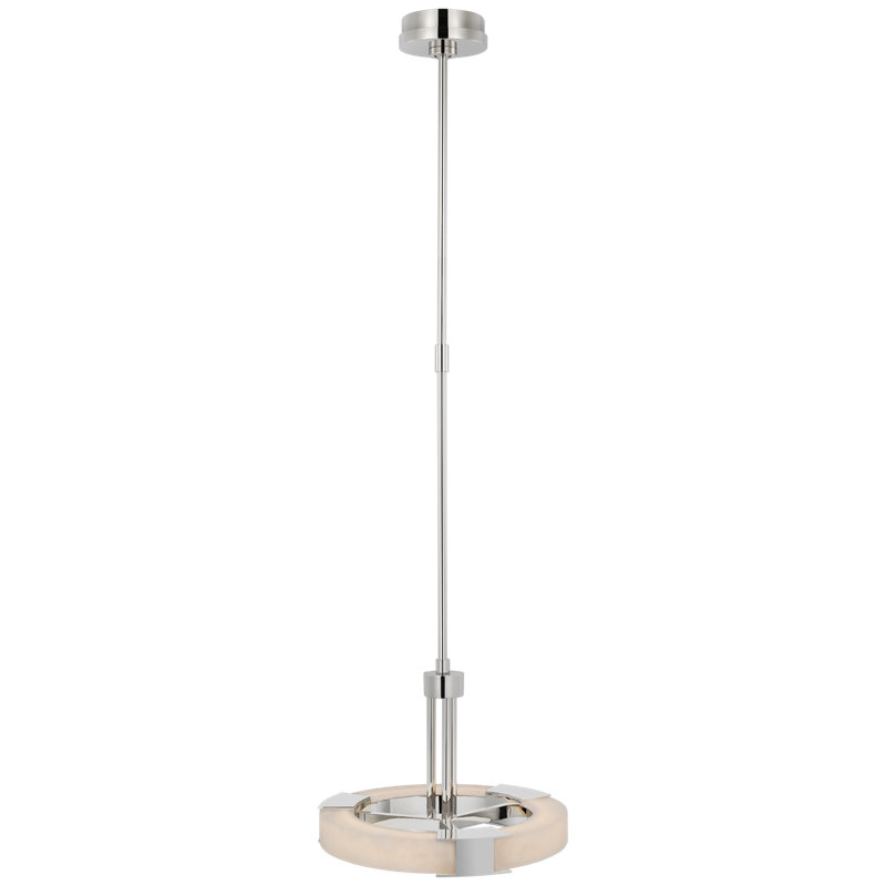 Covet 6 - Light LED Pendant, Polished Nickel