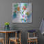  «Flower Power I» par Mike Schick, art mural en métal, 36 po x 36 po-56248075