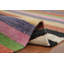 Tapis rayé en laine 5 x 9
