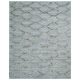 Aymeline Geometric Area Rug in Gray