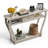 Modern Wooden Entryway Table With Drawer And Shelf, Multi-Functional Sofa Table For Living Room, Hallway, And Office