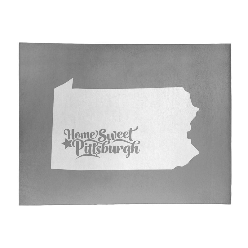 Tapis en poly-chenille pittsburgh pennsylvanie, Rectangle 4 pi x 6 pi