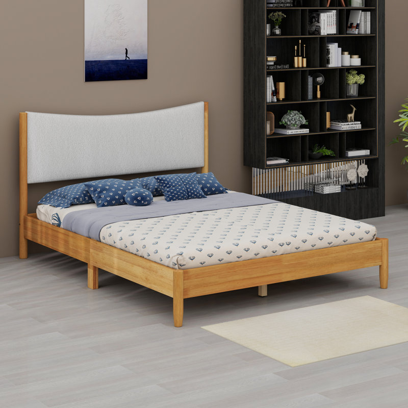 Comportant une tête de lit tapissier en peluche coussin de velours en peluche