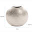 Vase de table en métal givré-22944624