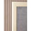 Wine Solid Wood Flat Wall Mirror-39983870