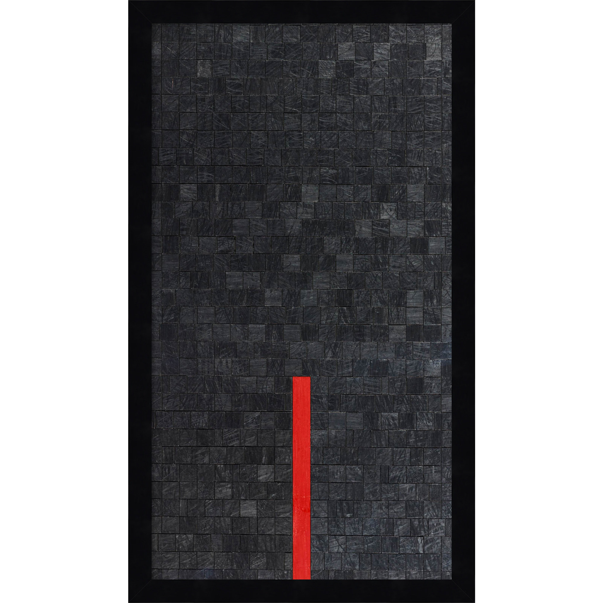 Close by Alex Dunn, Black, 21" H x 12" W