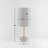 KAMILAH IRON TABLE LAMP W/ USB PORT