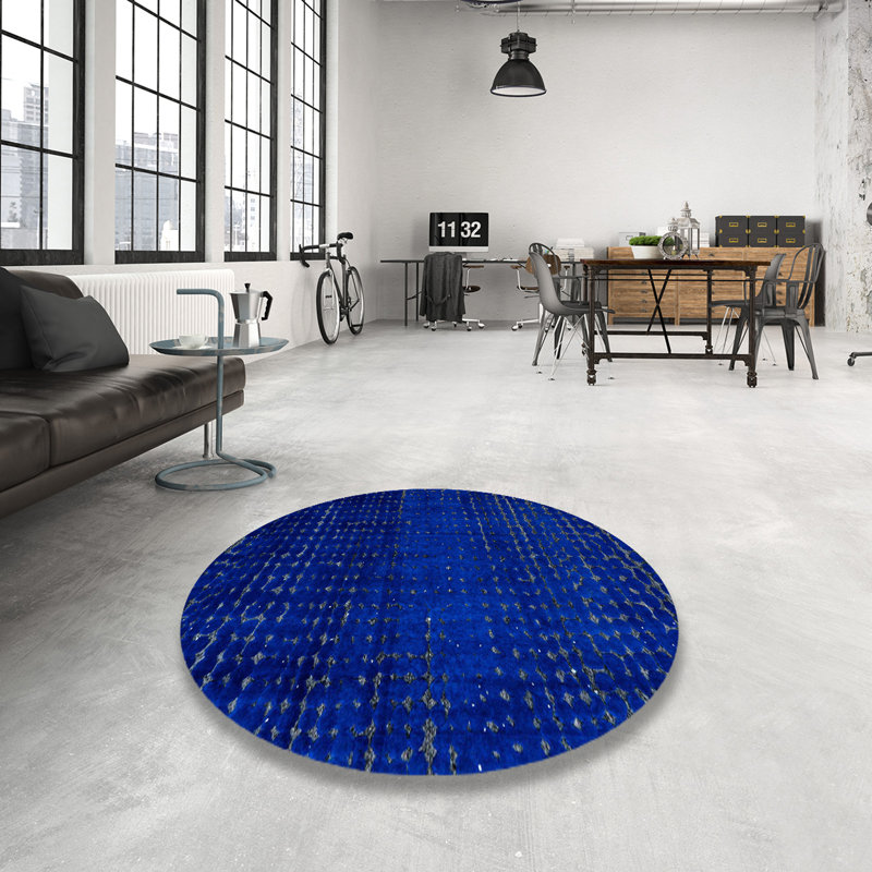 Tapis multicolore Veston, Rond 4 pi
