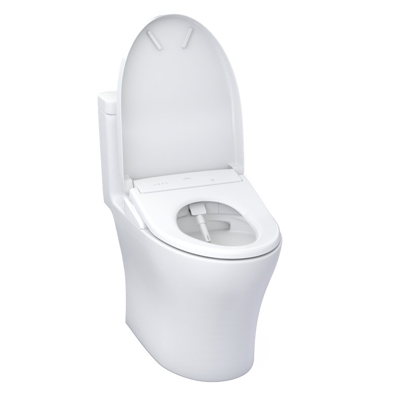Toilette allongée une pièce au sol Aquia® IV 1,28 GPF