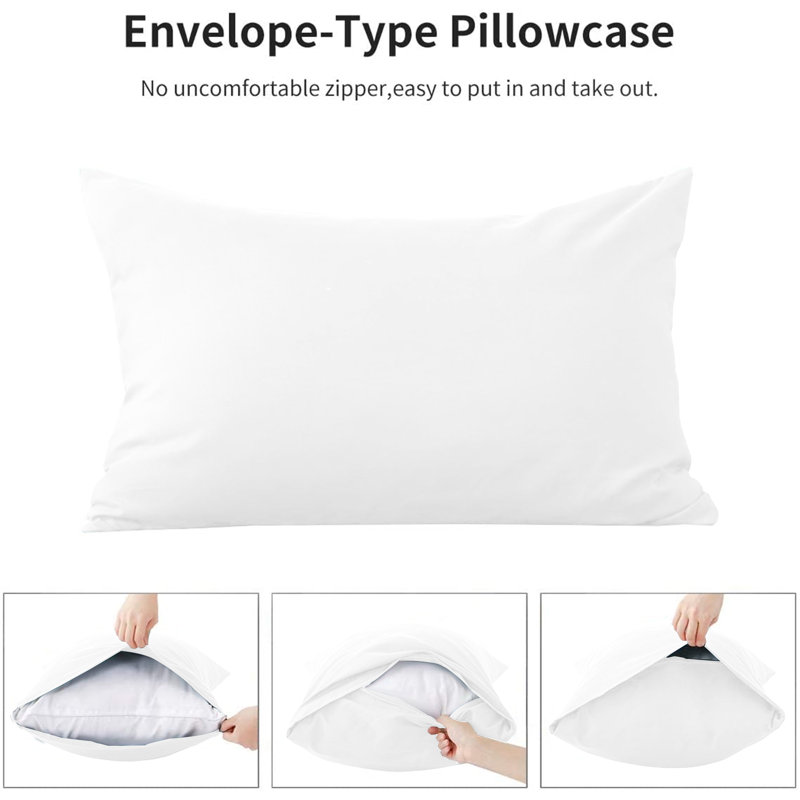 Ozlem Microfiber Duvet Cover Set with Pillowcases, Single Duvet Cover + 1 Standard Pillowcase, No Pattern