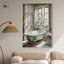 «Spring Bliss Bathroom Canvas Farmhouse» par Art Remedy-107432504-107432508