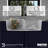 Karran Quartz 33'' X 22'' Single Bowl Top Mount Drop-in Kitchen Sink Kit-50597854