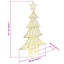 vidaXL Christmas Tree with 240 LEDs Acrylic-112224623-115607842