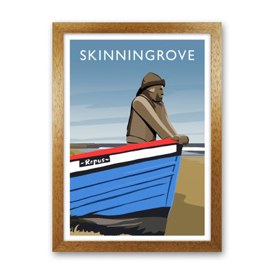 Skinningrove Portrait 1 Piece Wall Art