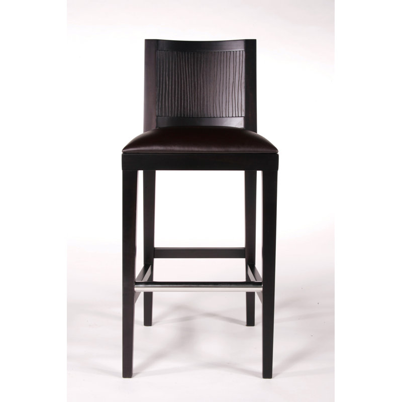 Jamauri Upholstered Counter Stool with Solid Wood Frame, Bar Stool (29" Seat Height)