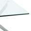 Table en verre de style moderne