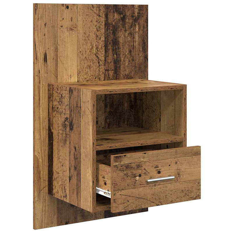 Bed Cabinet, Old Wood