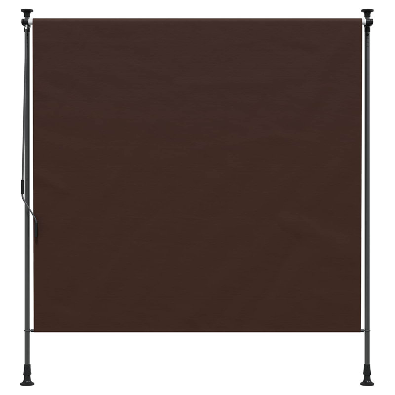 VidaXL Retractable, 150cm W x 270cm D, Brown