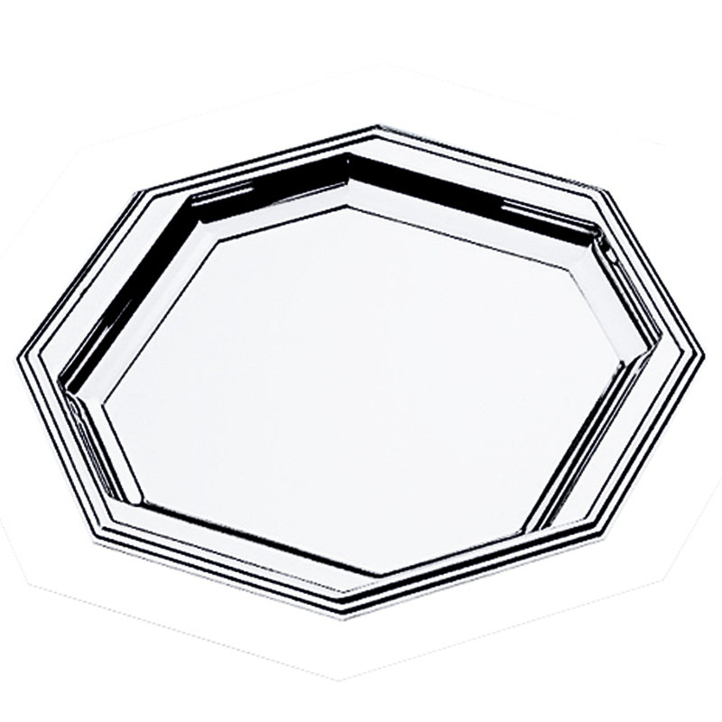 MEPRA Stainless Steel Tray, 10" W x 10" D