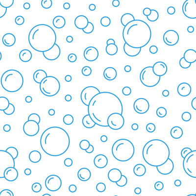 Tineshia, bulles sur toile, impression