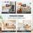 Wall Mounted Folding Table, Floating Desk For Dining