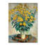 "Fleurs d'artichaut de Jérusalem" par Claude Monet - reproduction d'art sur toile-1601290562