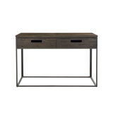 46'' Solid Wood Top Console Table
