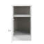 Fully Assembled Folden Nightstand in White Gloss