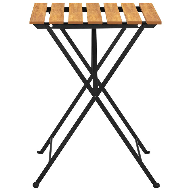 Foldable Wooden Bistro Table