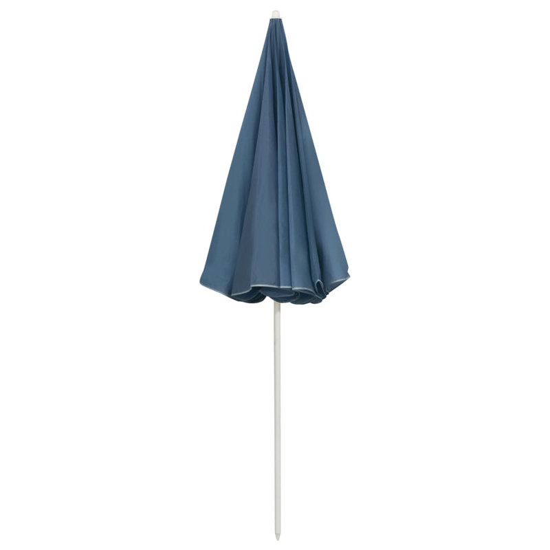 Beach Umbrella Blue 118.1", Blue,  104.3"W x 106.3"H