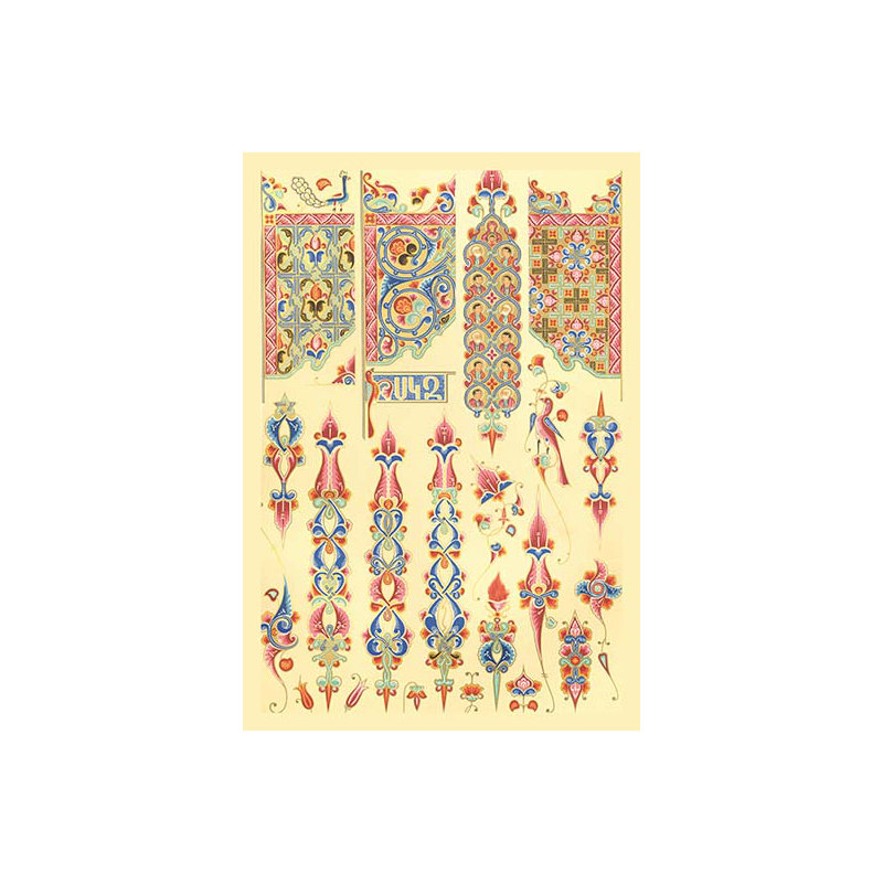 « arménien design » par auguste racinet, impression