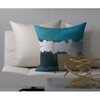 Heavenly Sparkling Square Throw Pillow