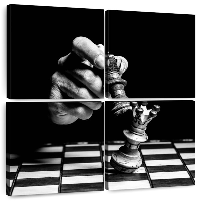 Pièce d'échecs Senne, H 18 po x l 18 po