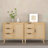 Modern Rattan Wood Storage Cabinet For Bedroom