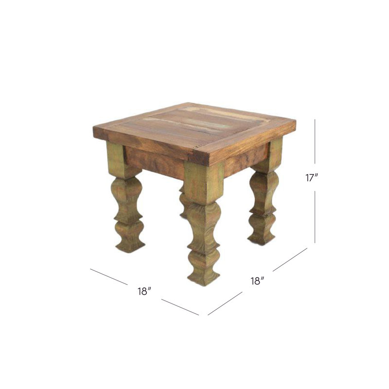 Table de bout Kates, Vert olive